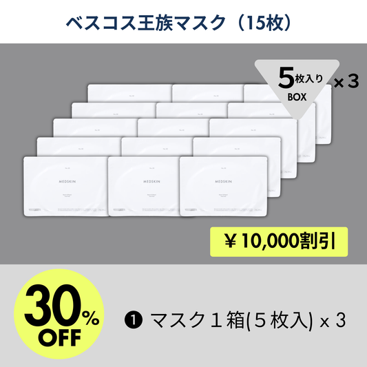 ベスコス王族マスク（15枚）